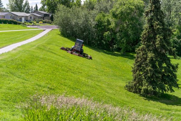 Cost of Sloped Area Mowing in Destin